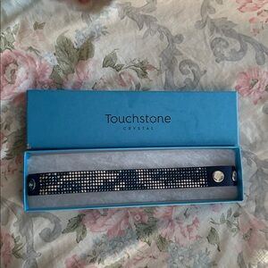 Touchstone Crystal Blue Bracelet